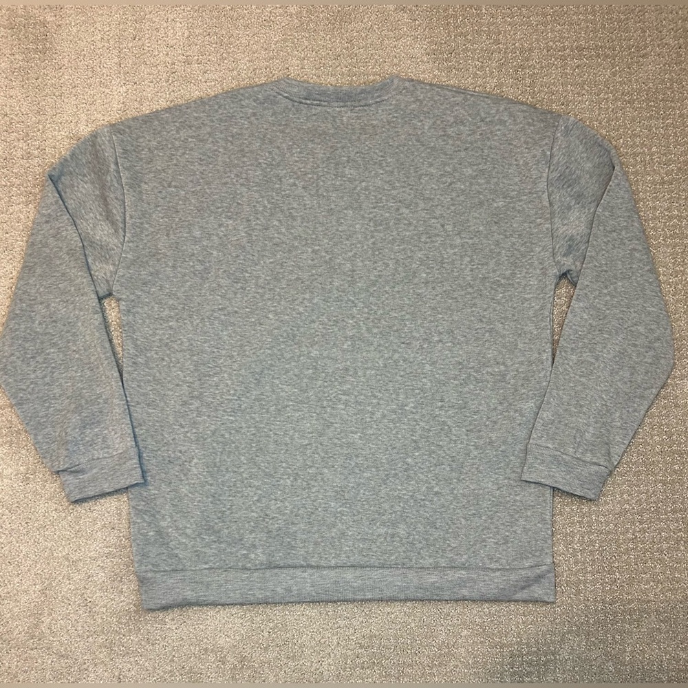 Howdy Pumpkin Western Halloween Sweatshirt Womens XL Gray Crew Neck - Picture 4 of 8